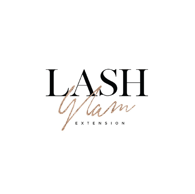 Logo de Lash glam, partenaire du centre de formations Ambre Select.